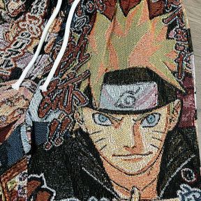 RDMCLOTHINGART tapestry hoodie NARUTO TAPESTRY SHORTS