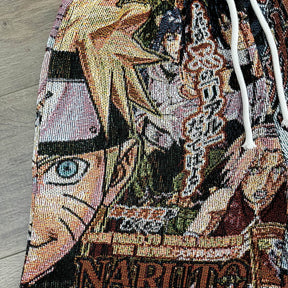 RDMCLOTHINGART tapestry hoodie NARUTO TAPESTRY SHORTS