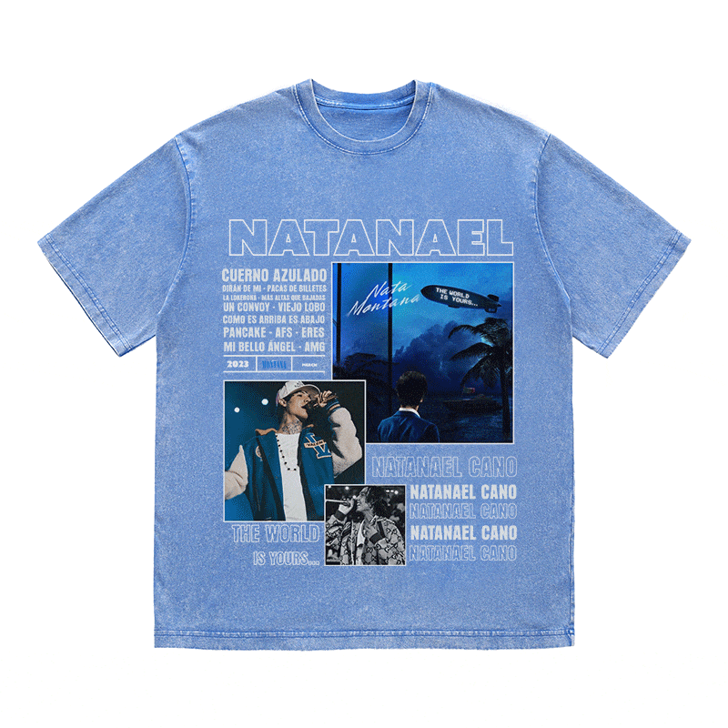 RDMCLOTHINGART tapestry hoodie NATANAEL CANO HEAVY WEIGHT COTTON TEE-9010