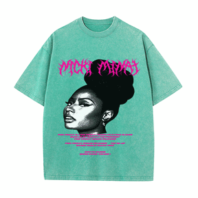 RDMCLOTHINGART tapestry hoodie NCKI MINAJ HEAVY WEIGHT COTTON TEE-8888