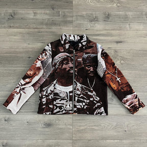 RDMCLOTHINGART tapestry hoodie NEW 2PAC Tapestry JACKET