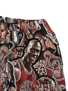 RDMCLOTHINGART tapestry hoodie NEW MJ COLLECTION TAPESTRY SHORTS