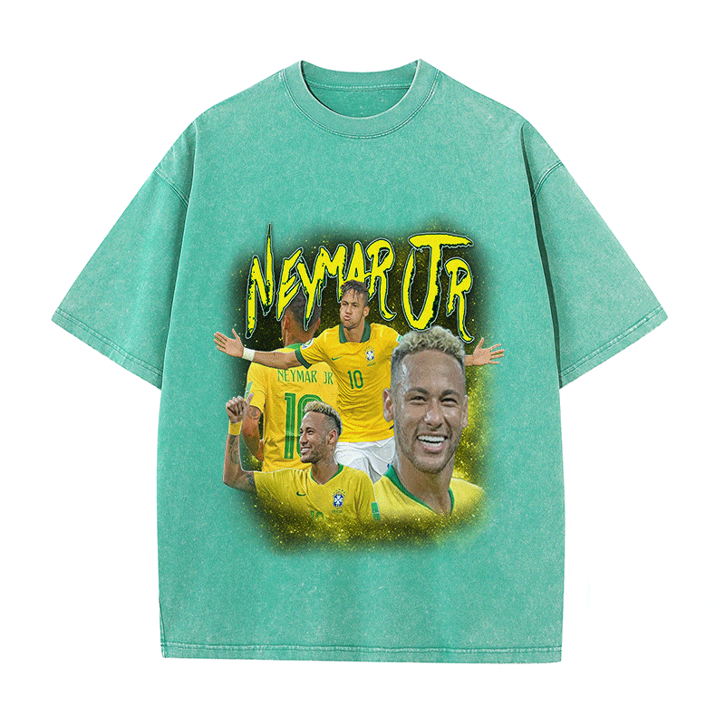RDMCLOTHINGART tapestry hoodie NEYMAR JR HEAVY WEIGHT COTTON TEE-9167