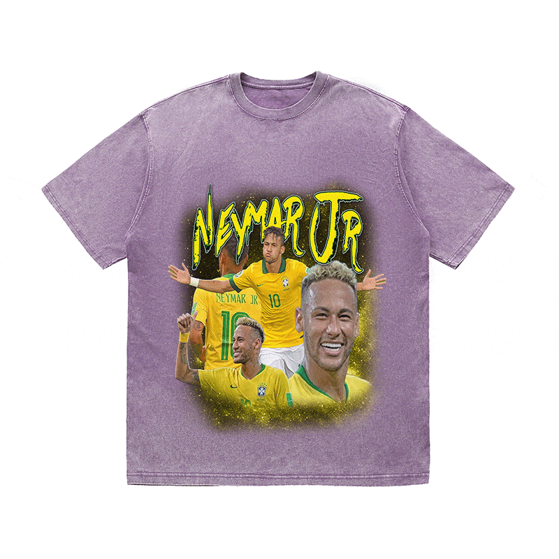 RDMCLOTHINGART tapestry hoodie NEYMAR JR HEAVY WEIGHT COTTON TEE-9167