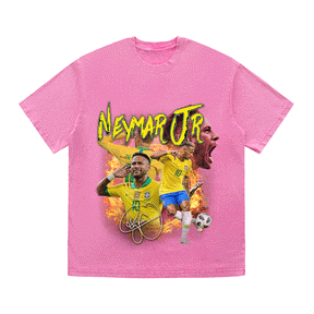 RDMCLOTHINGART tapestry hoodie NEYMAR JR HEAVY WEIGHT COTTON TEE-9168