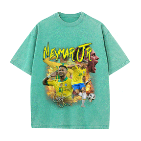 RDMCLOTHINGART tapestry hoodie NEYMAR JR HEAVY WEIGHT COTTON TEE-9168