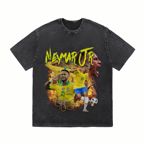 RDMCLOTHINGART tapestry hoodie NEYMAR JR HEAVY WEIGHT COTTON TEE-9168