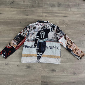 RDMCLOTHINGART tapestry hoodie NFL-004 TAPESTRY JACKET