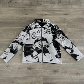 RDMCLOTHINGART tapestry hoodie NFL-005 TAPESTRY JACKET