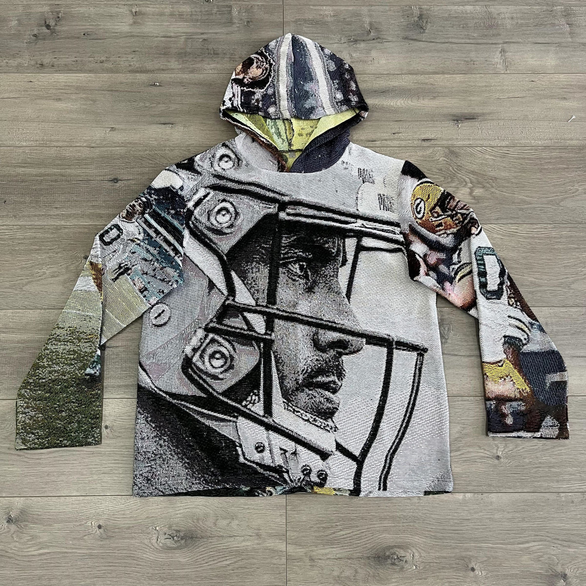 RDMCLOTHINGART tapestry hoodie NFL-009 TAPESTRY HOODIE