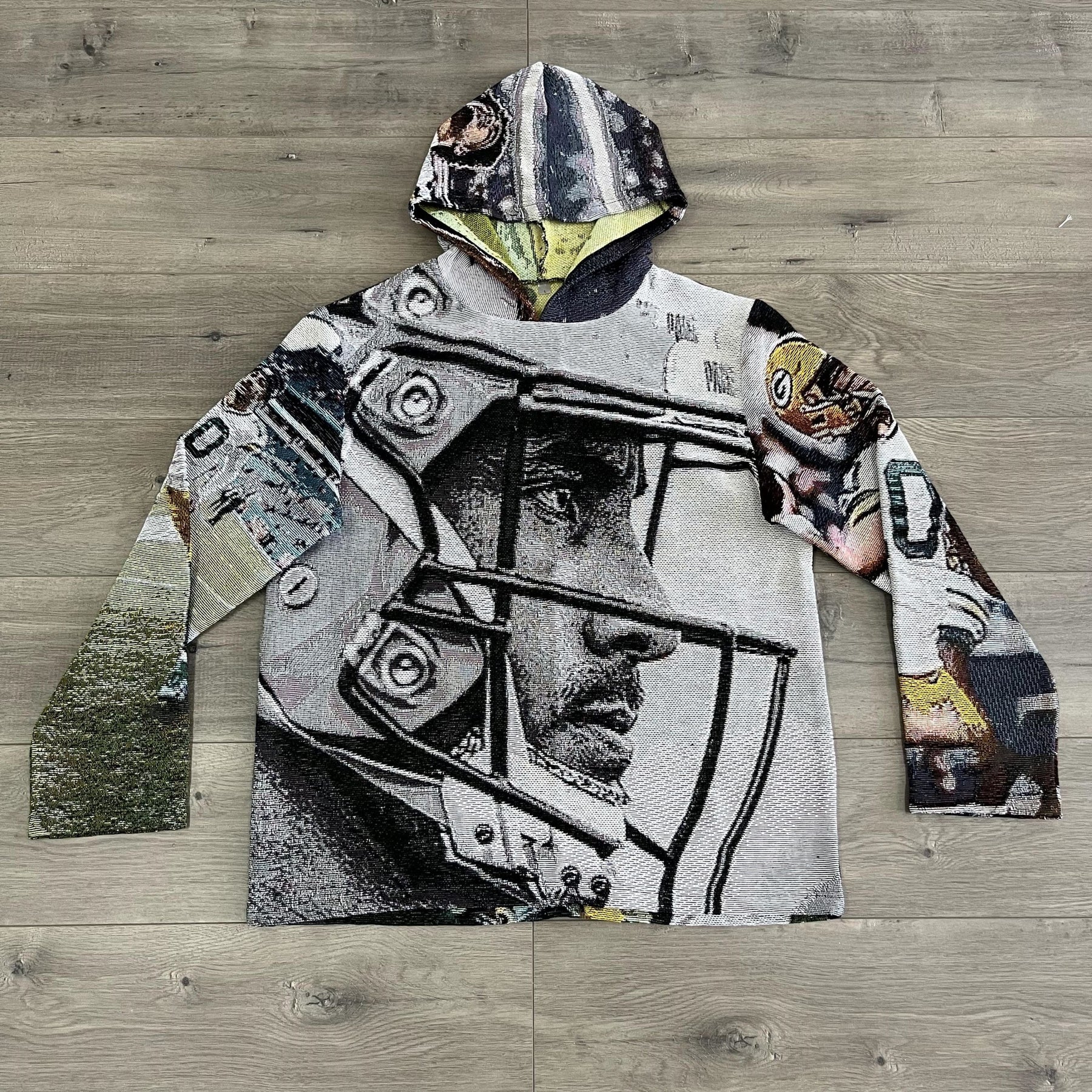 RDMCLOTHINGART tapestry hoodie NFL-009 TAPESTRY HOODIE