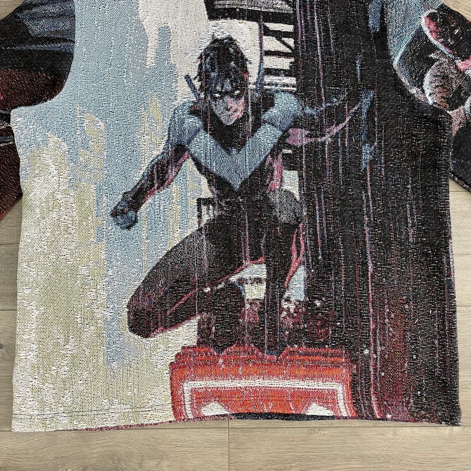 RDMCLOTHINGART tapestry hoodie NIGHTWING TAPESTRY TEE