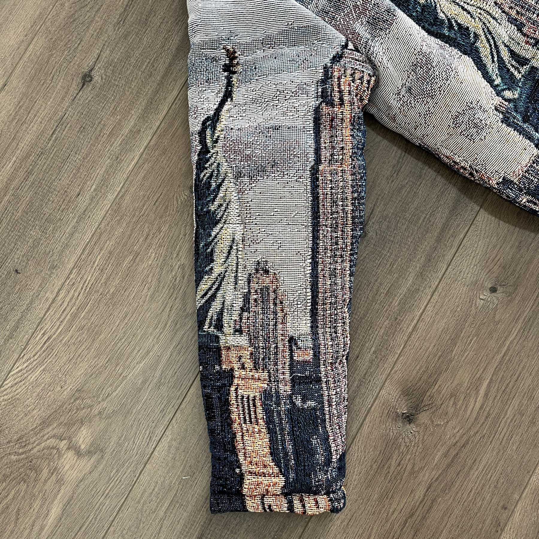RDMCLOTHINGART tapestry hoodie NY CITY TAPESTRY COAT