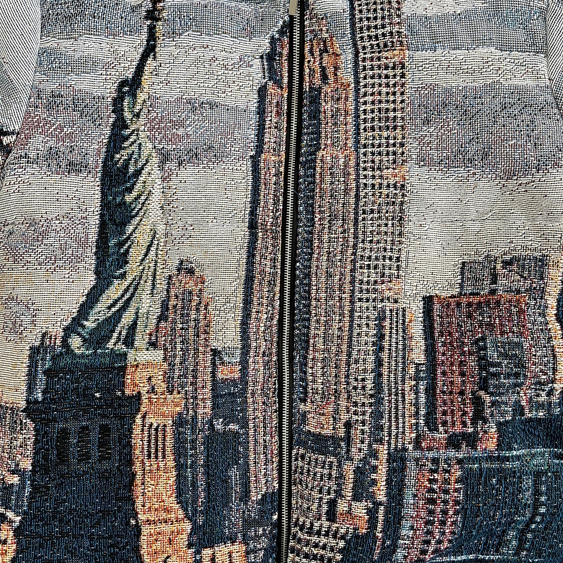 RDMCLOTHINGART tapestry hoodie NY CITY TAPESTRY COAT