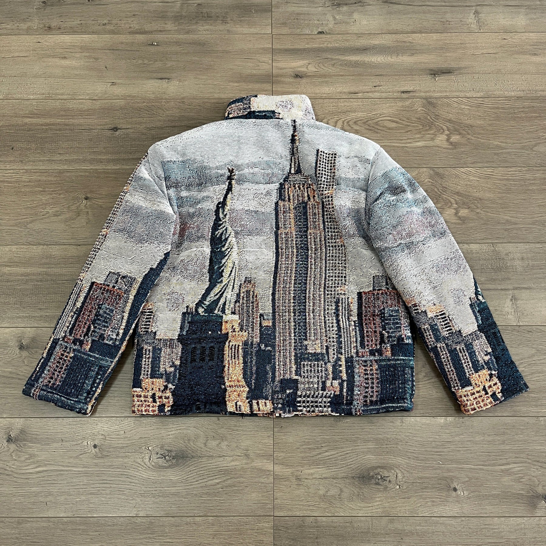 RDMCLOTHINGART tapestry hoodie NY CITY TAPESTRY COAT