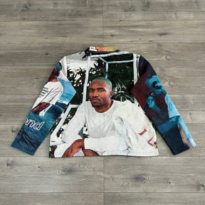 RDMCLOTHINGART tapestry hoodie OCEAN TAPESTRY JACKET