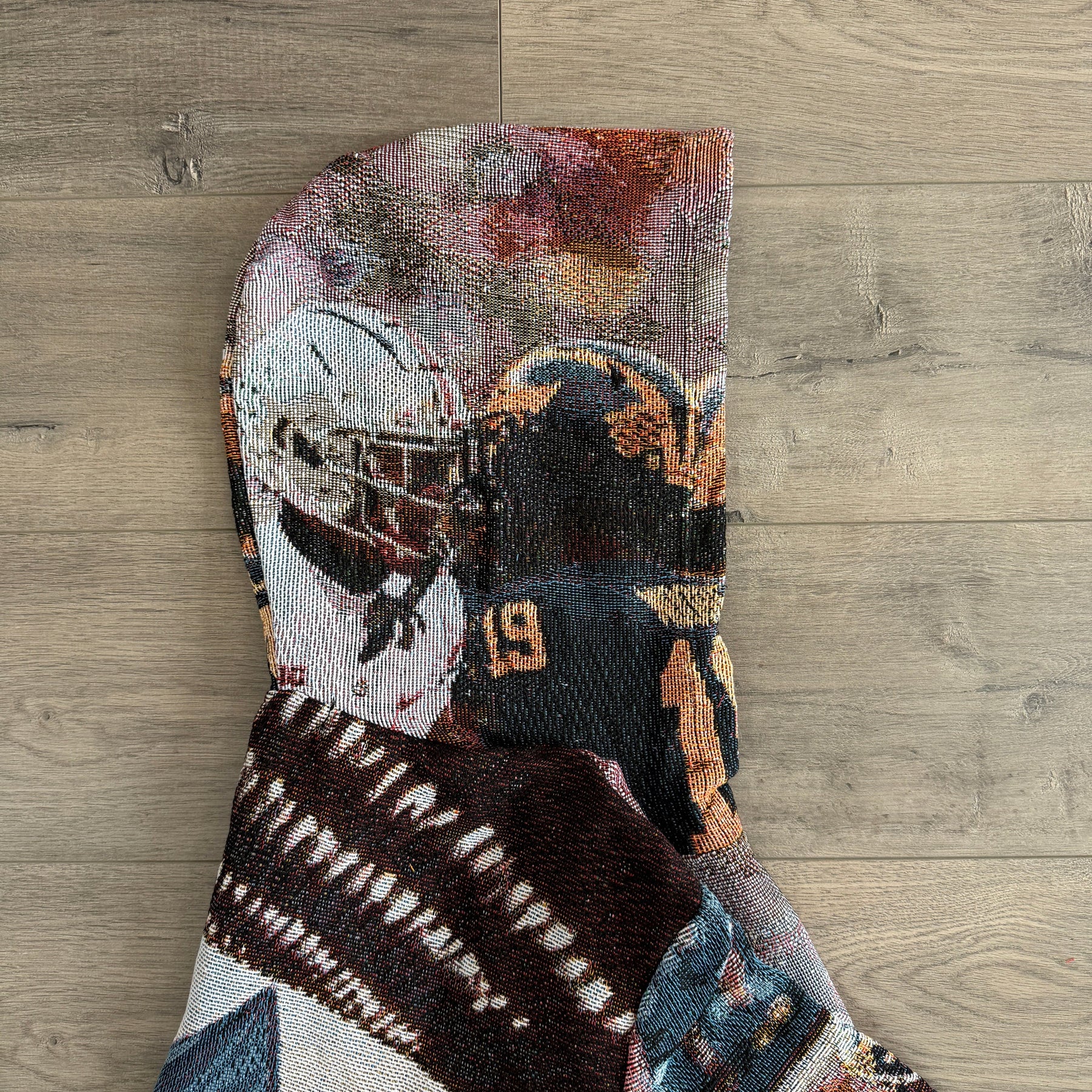 RDMCLOTHINGART tapestry hoodie OHIO VS MICHIGAN TAPESTRY HOODIE