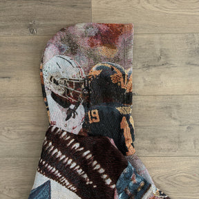 RDMCLOTHINGART tapestry hoodie OHIO VS MICHIGAN TAPESTRY HOODIE