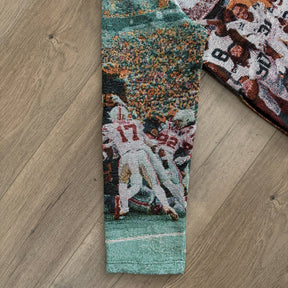 RDMCLOTHINGART tapestry hoodie OHIO VS MICHIGAN TAPESTRY HOODIE