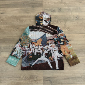 RDMCLOTHINGART tapestry hoodie OHIO VS MICHIGAN TAPESTRY HOODIE