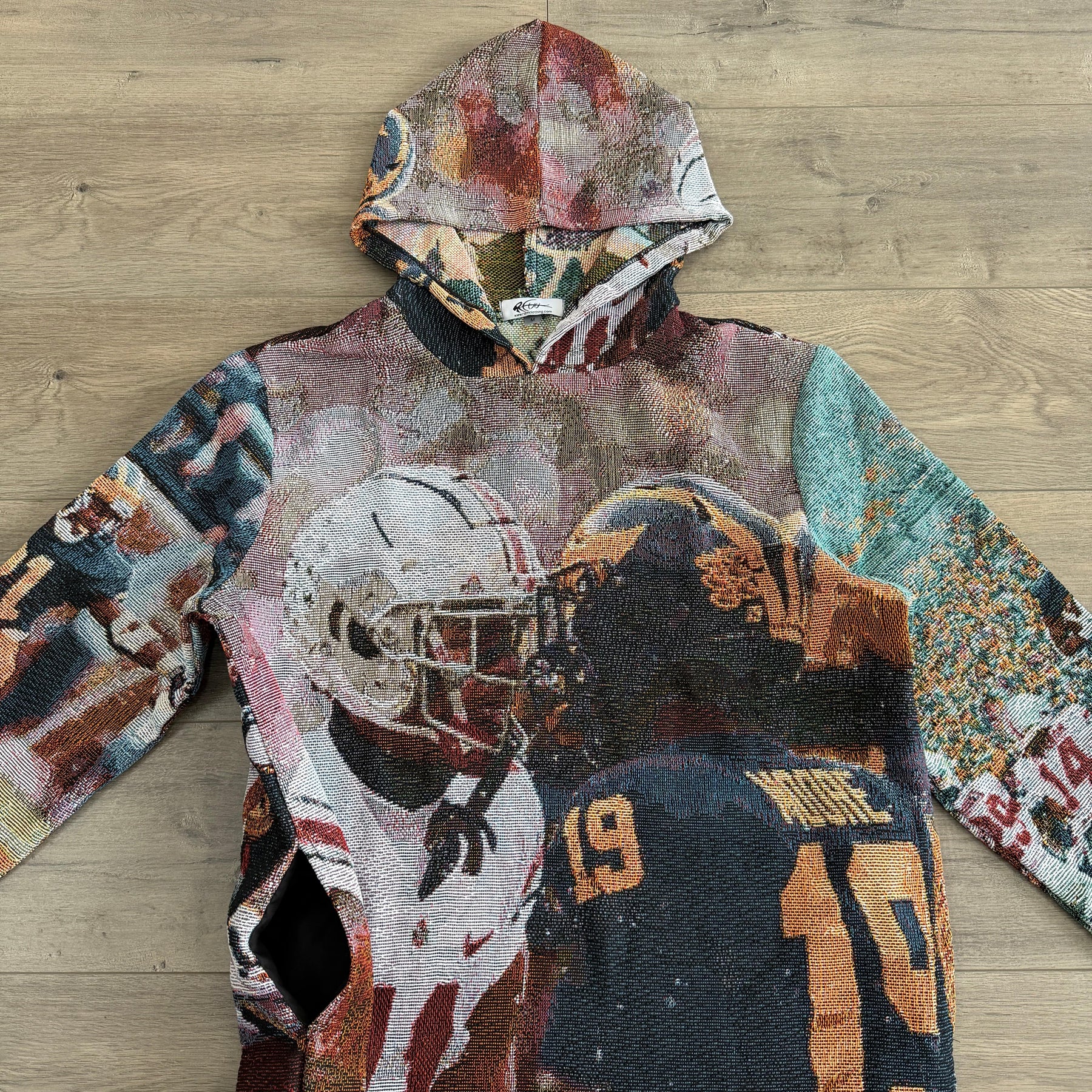 RDMCLOTHINGART tapestry hoodie OHIO VS MICHIGAN TAPESTRY HOODIE