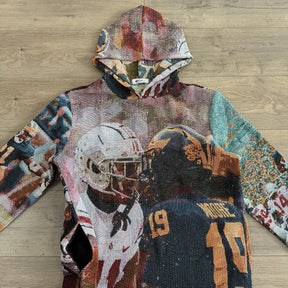 RDMCLOTHINGART tapestry hoodie OHIO VS MICHIGAN TAPESTRY HOODIE