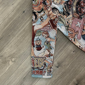 RDMCLOTHINGART tapestry hoodie ONE PIECE V2 TAPESTRY HOODIE