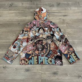 RDMCLOTHINGART tapestry hoodie ONE PIECE V2 TAPESTRY HOODIE