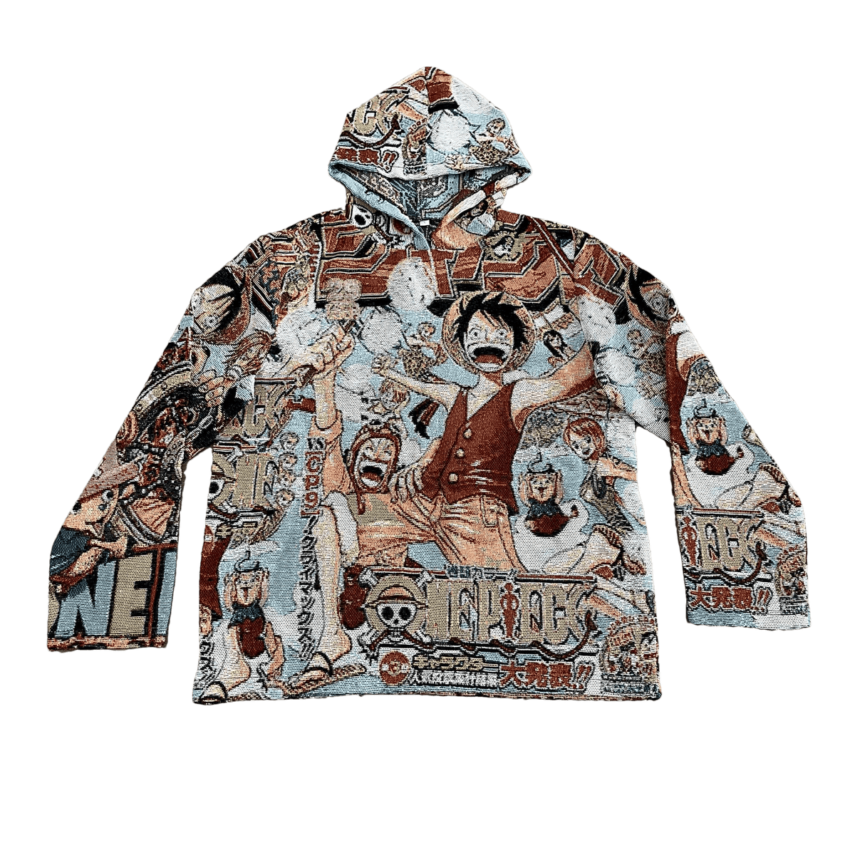 RDMCLOTHINGART tapestry hoodie ONE PIECE V2 TAPESTRY HOODIE