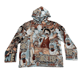 RDMCLOTHINGART tapestry hoodie ONE PIECE V2 TAPESTRY HOODIE