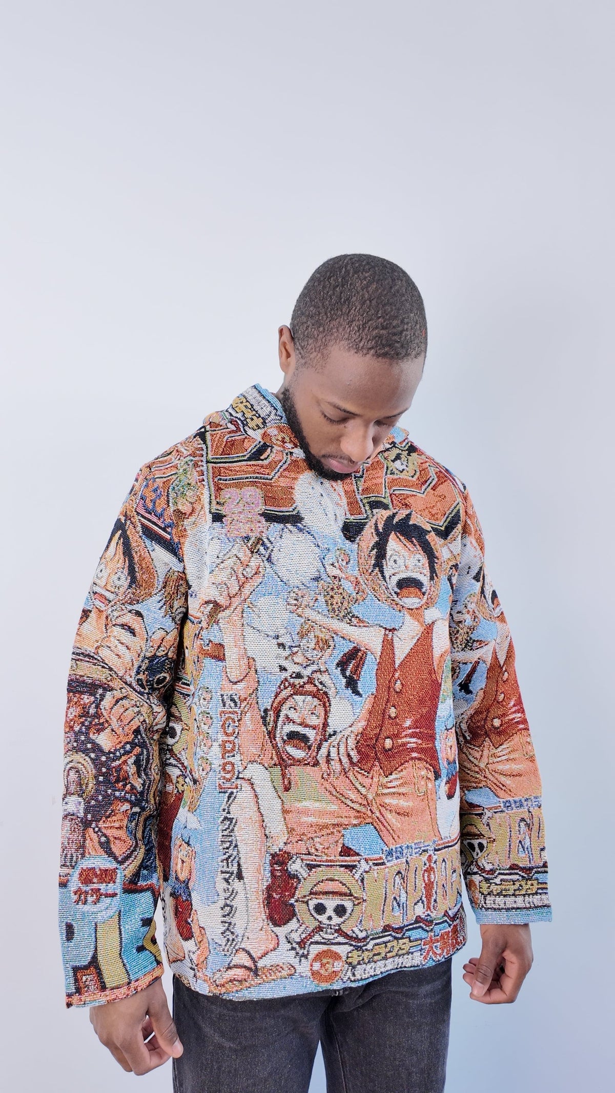 RDMCLOTHINGART tapestry hoodie ONE PIECE V2 TAPESTRY HOODIE