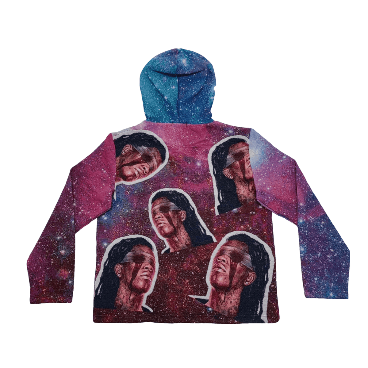 RDMCLOTHINGART tapestry hoodie Open Eyes Tapestry