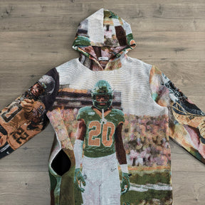 RDMCLOTHINGART tapestry hoodie OREGON TAPESTRY HOODIE