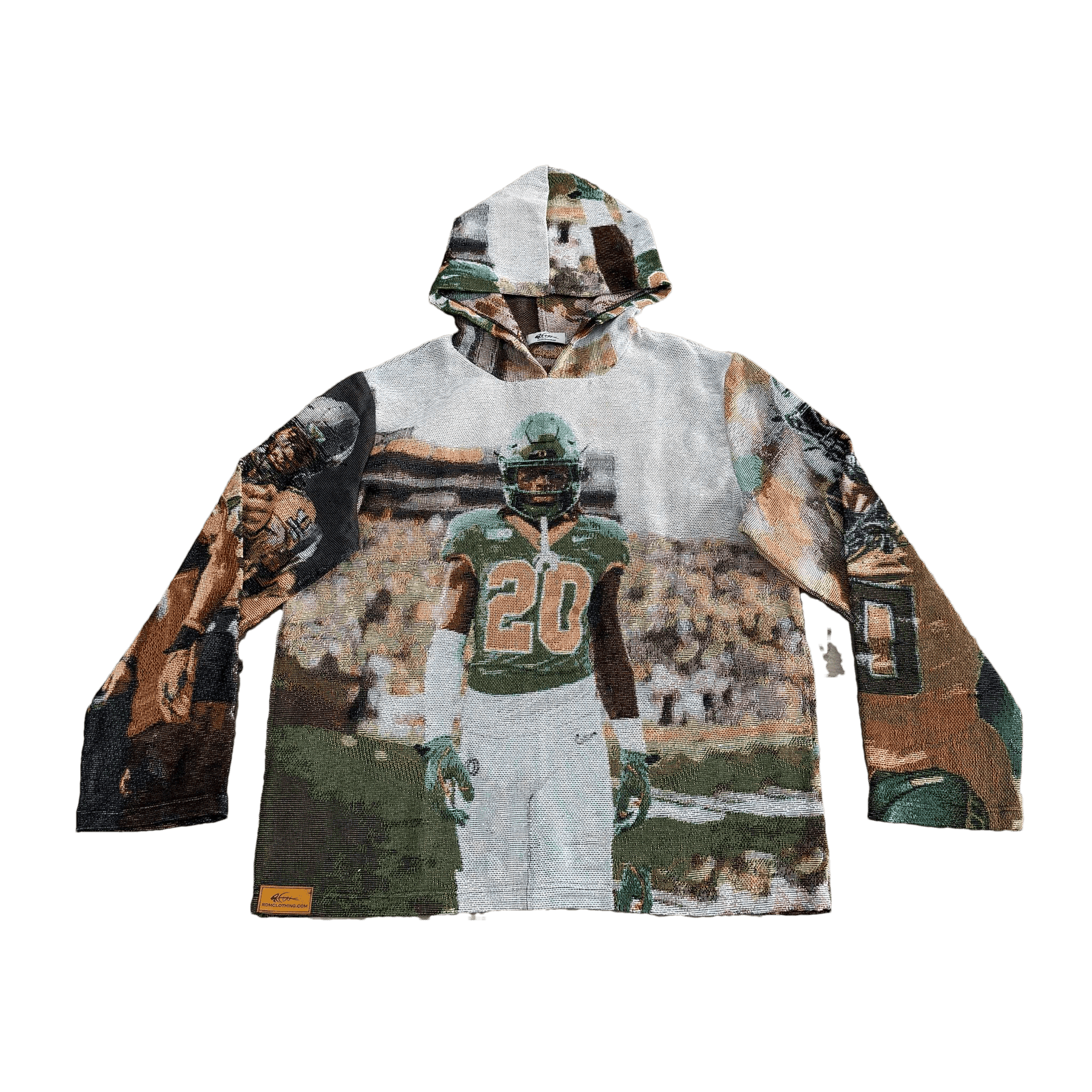RDMCLOTHINGART tapestry hoodie OREGON TAPESTRY HOODIE