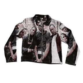 RDMCLOTHINGART tapestry hoodie Paid In Full Jacket