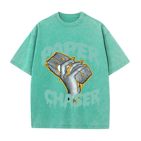 RDMCLOTHINGART tapestry hoodie PAPER CHASER HEAVY WEIGHT COTTON TEE-9054
