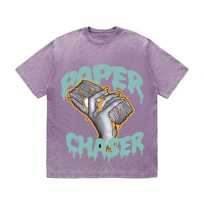 RDMCLOTHINGART tapestry hoodie PAPER CHASER HEAVY WEIGHT COTTON TEE-9054