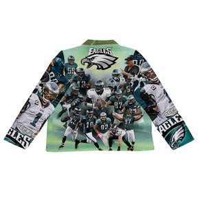 RDMCLOTHINGART tapestry hoodie PHILADELPHIA EAGLES  TAPESTRY JACKET