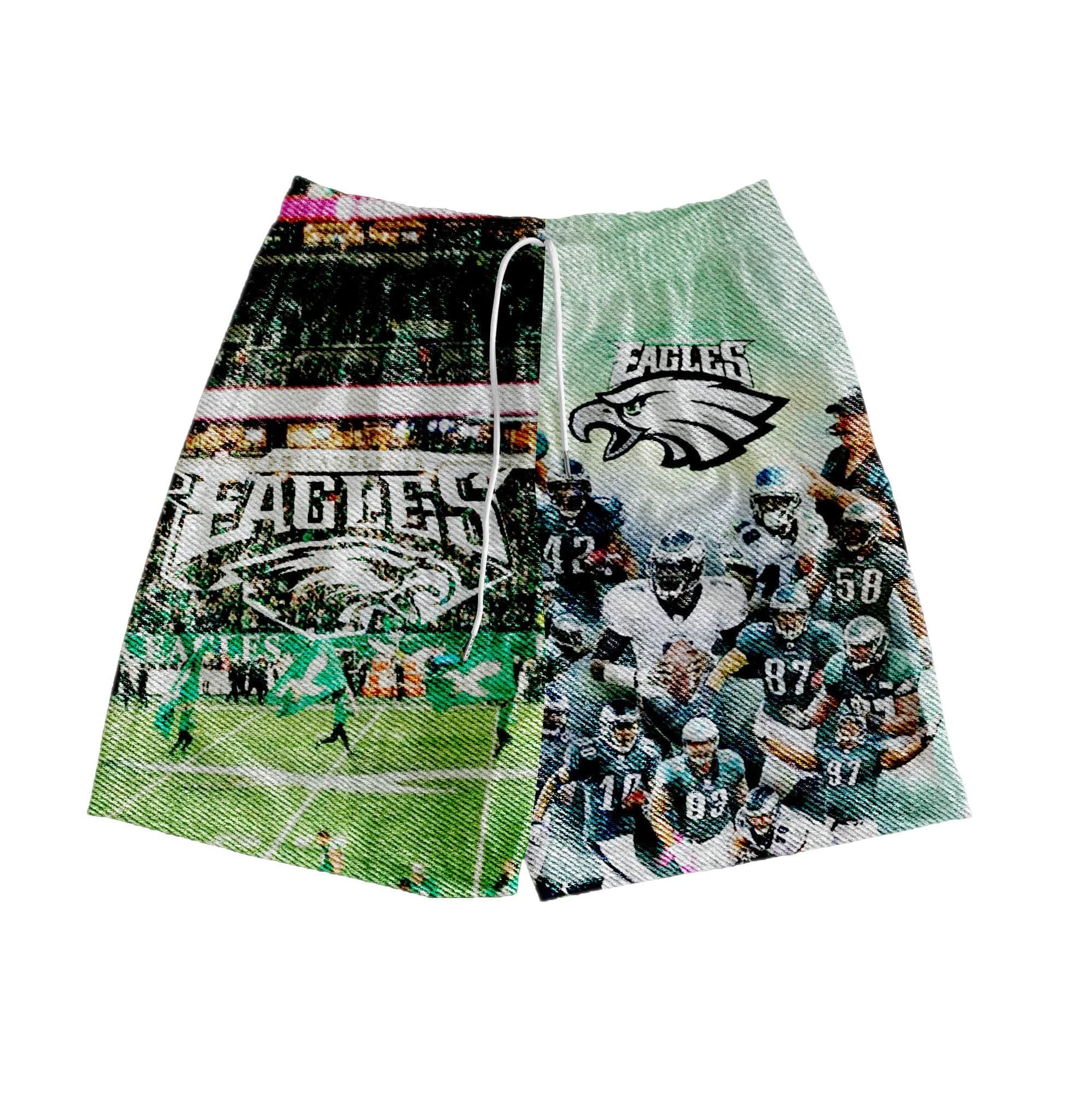 RDMCLOTHINGART tapestry hoodie PHILADELPHIA EAGLES TAPESTRY SHORTS