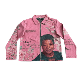 RDMCLOTHINGART tapestry hoodie PINK MAYA TAPESTRY JACKET