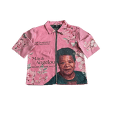 RDMCLOTHINGART tapestry hoodie PINK MAYA TAPESTRY TEE