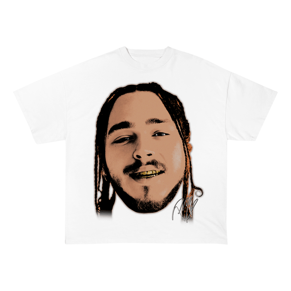 RDMCLOTHINGART tapestry hoodie POSTMALONE WEIGHT COTTON TEE-8034