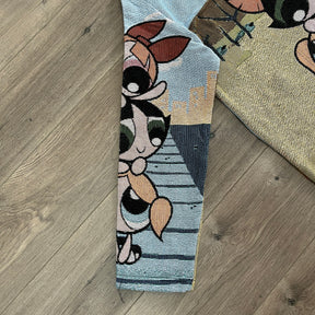 RDMCLOTHINGART tapestry hoodie POWERPUFF GIRLS TAPESTRY HOODIE