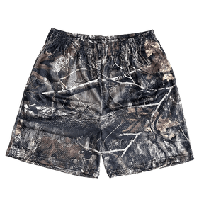 RDMCLOTHINGART tapestry hoodie REAL TREE MESH SHORTS-8623