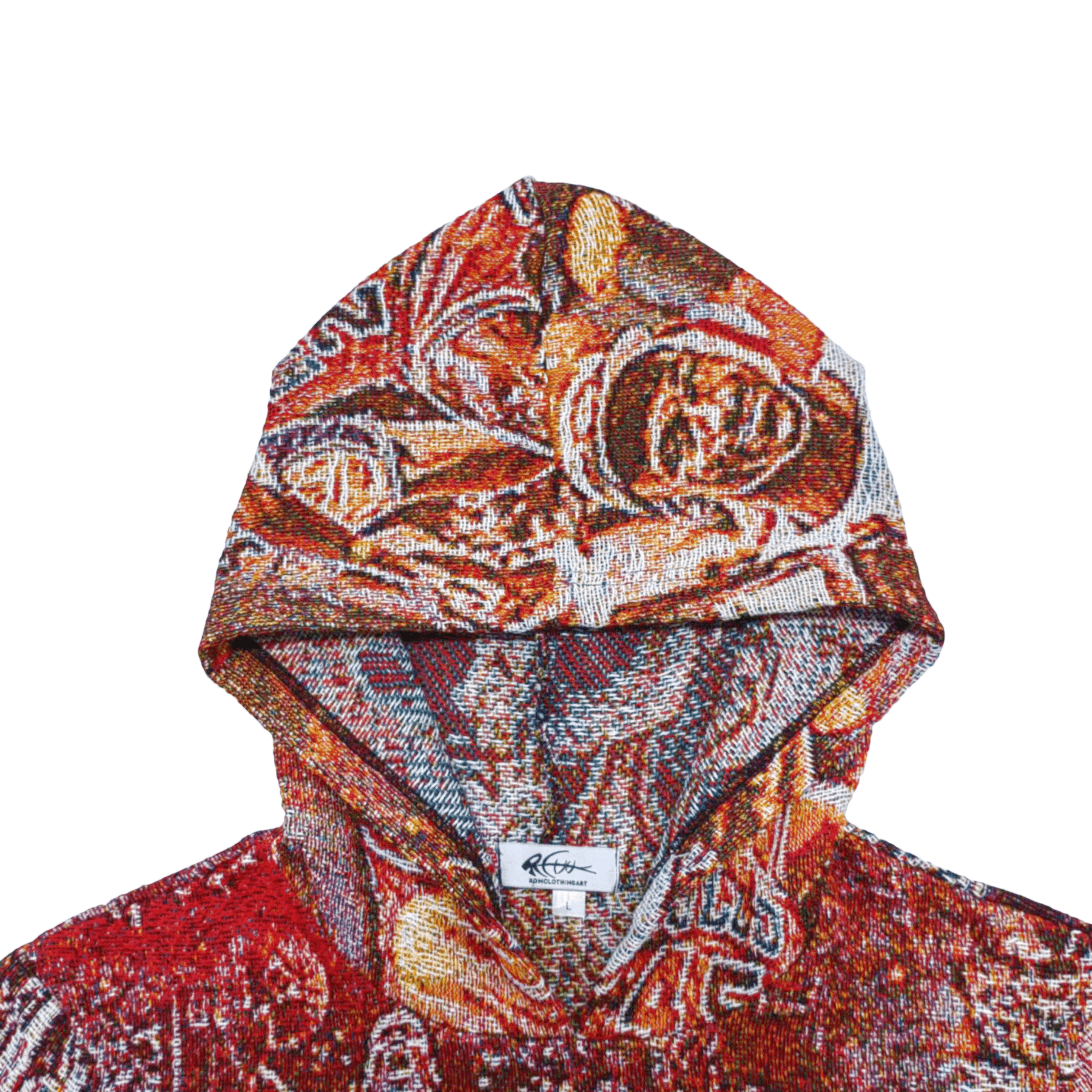 RDMCLOTHINGART tapestry hoodie Red Dynasty Tapestry