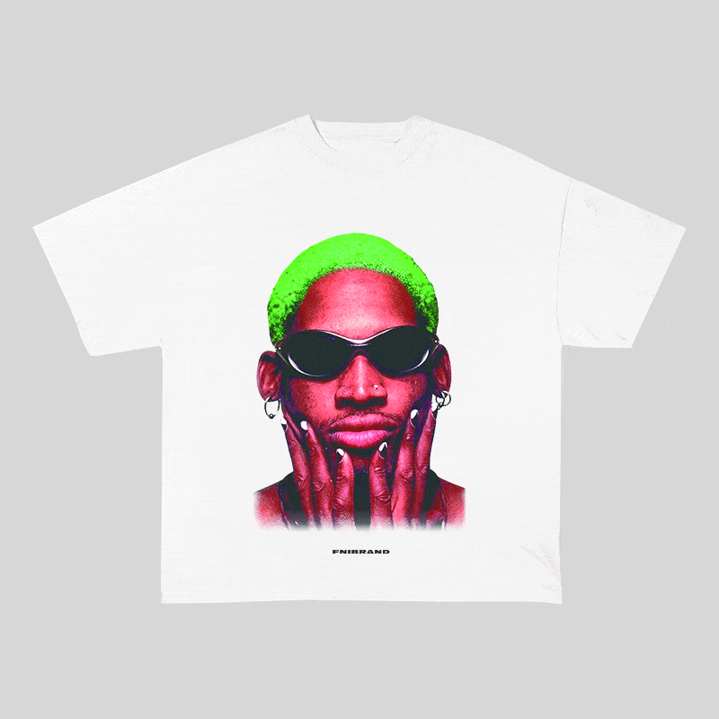 RDMCLOTHINGART tapestry hoodie RODMAN HEAVY WEIGHT COTTON TEE-9314