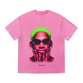 RDMCLOTHINGART tapestry hoodie RODMAN HEAVY WEIGHT COTTON TEE-9314