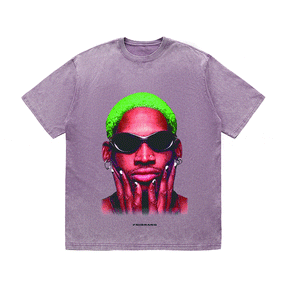 RDMCLOTHINGART tapestry hoodie RODMAN HEAVY WEIGHT COTTON TEE-9314