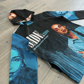 RDMCLOTHINGART tapestry hoodie SADE TAPESTRY HOODIE