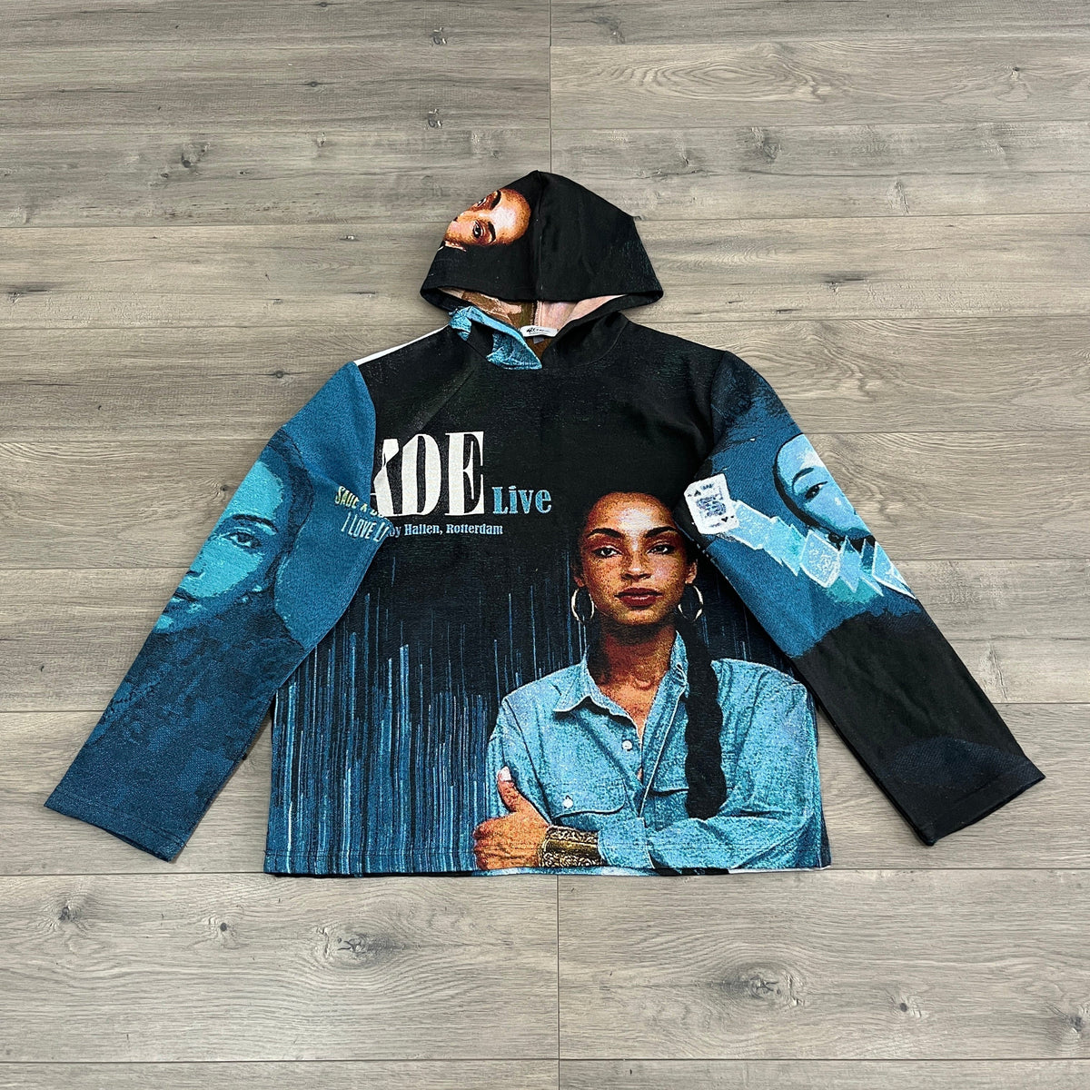 RDMCLOTHINGART tapestry hoodie SADE TAPESTRY HOODIE